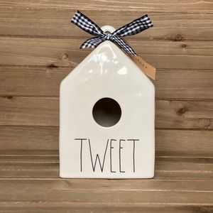 RAE DUNN TWEET BIRDHOUSE